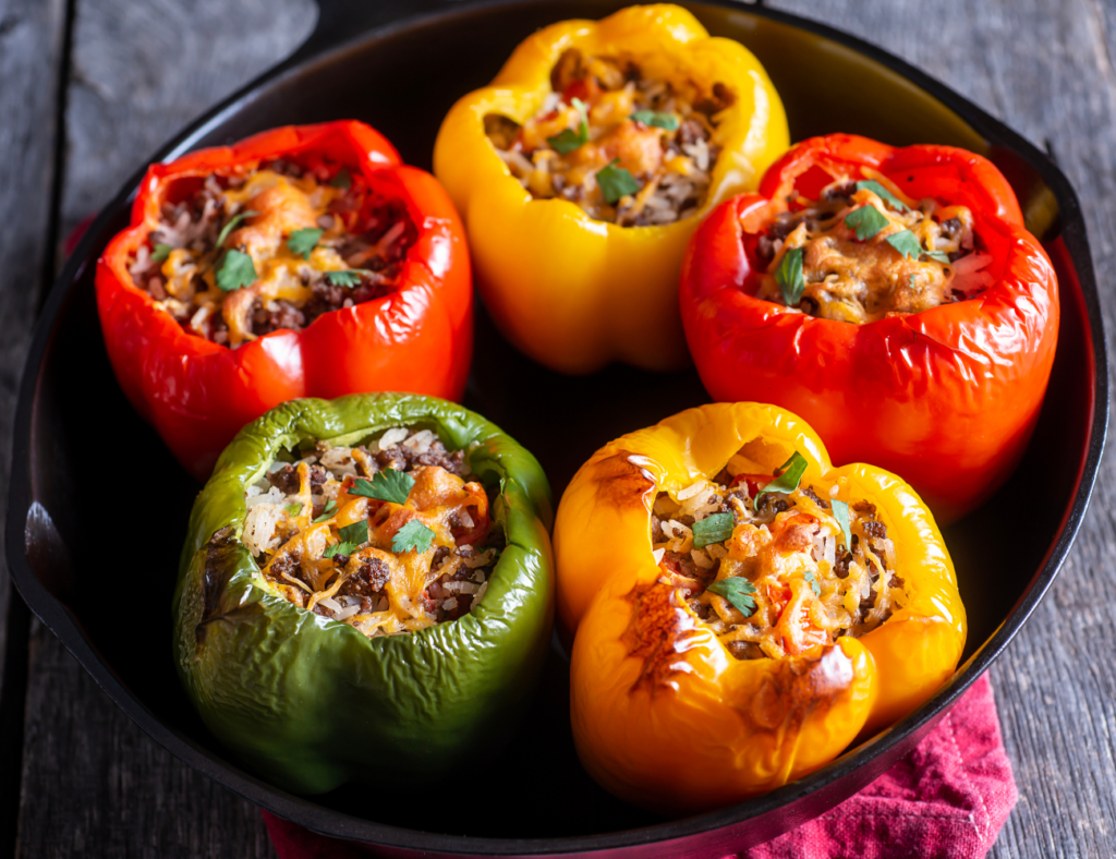 old fashioned stuffed bell peppers recipe
