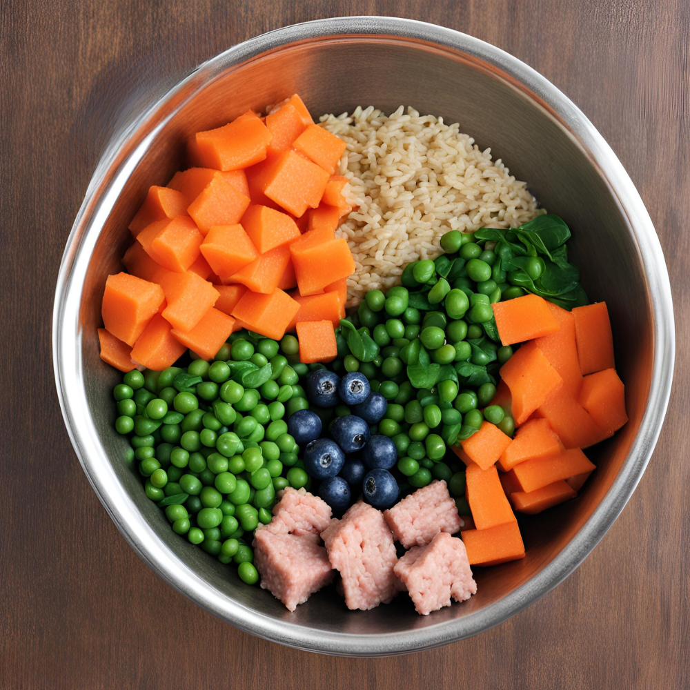 homemade dog food ingredients